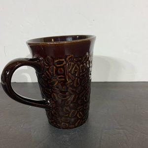 Kahlua Brown Coffee Bean Ceramic Mug - 12 oz